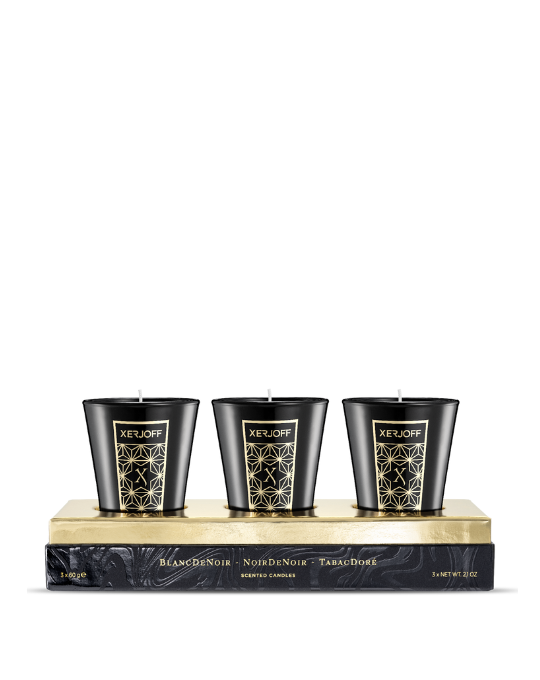 Triptych Xerjoff 60gr Candles TabacDorè BlancDeNoir & NoirDeNoir